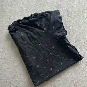 Evil eye, black marine layer T-shirt